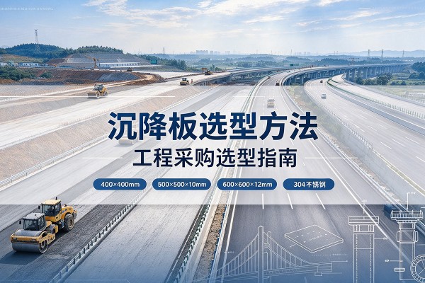 伊宁沉降板选择方法
