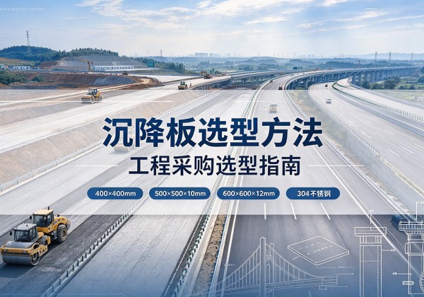 伊宁沉降板选择方法